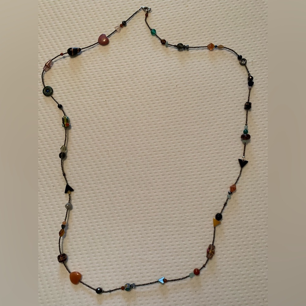 Elegant Multicolor Beaded Necklace